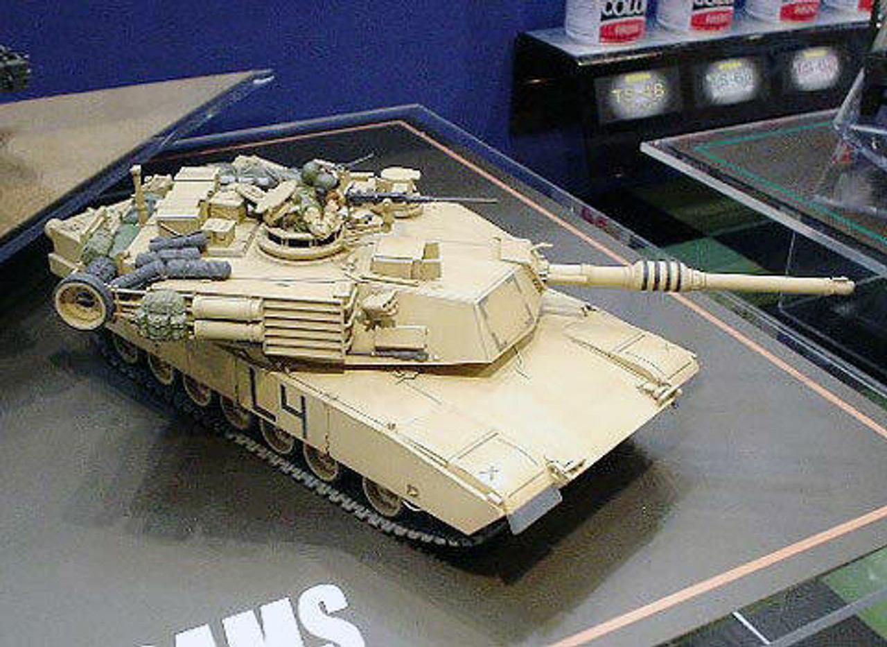 TAM35269 1/35 Tamiya M1A2 Abrams 120mm Gun MBT Plastic Model Kit MMD Squadron