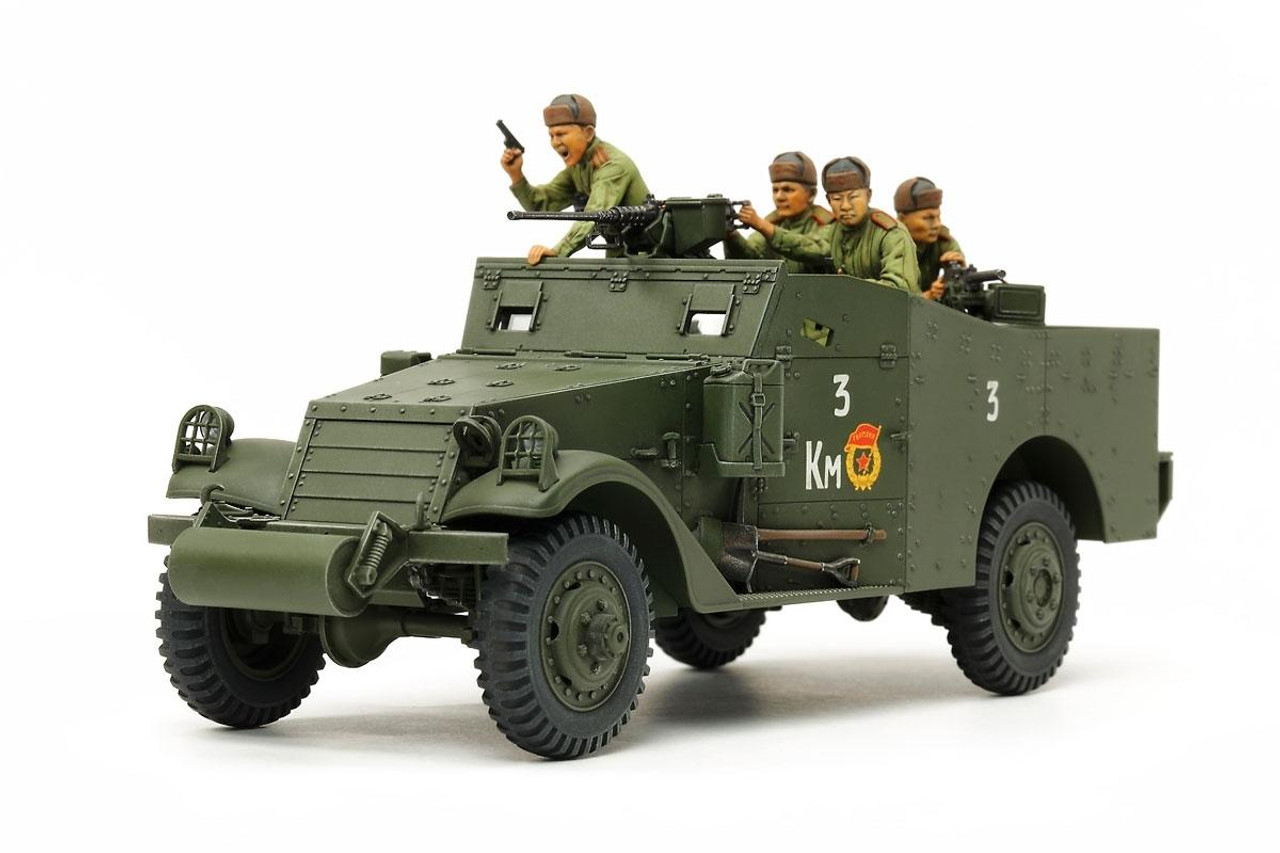 TAM35363 1/35 Tamiya M3A1 Scout Car Plastic Model Kit MMD Squadron