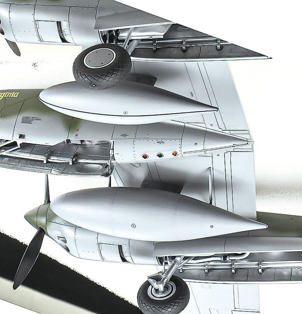 TAM61120 1/48 Tamiya Lockheed P-38F/G Lightning Plastic Model Kit MMD Squadron