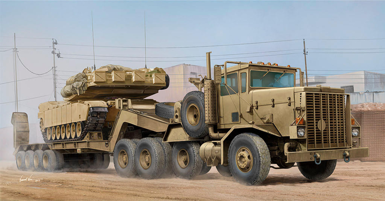 M911 C-HET (8X6) & M747 セミトレーラー U.S. M911 C-HET (8x6) & M747 Heavy Equipment Semi-Trailer