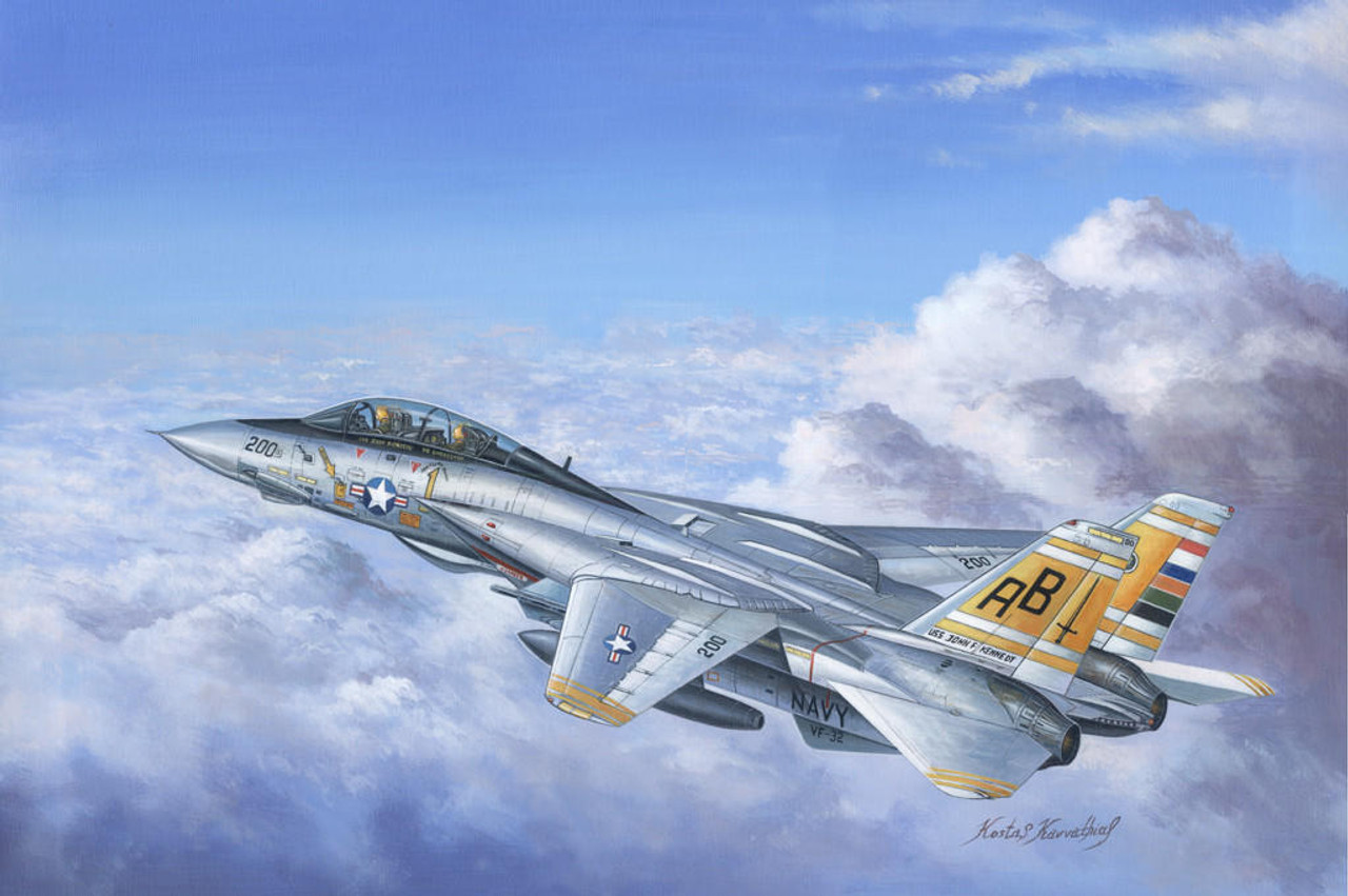 航空機・ヘリコプター HOBBY BOSS F-14B Tomcat 1:48 F-14B Tomcat 80367-1:48-HobbyBoss