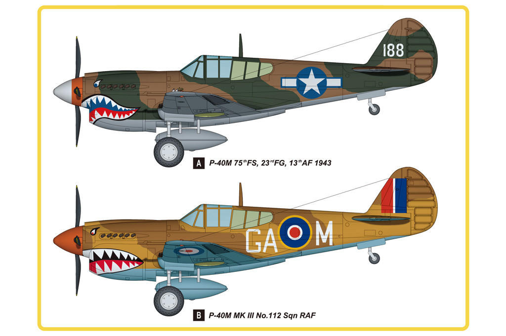 1/48 Hobby Boss P-40M Kitty Hawk - Squadron.com