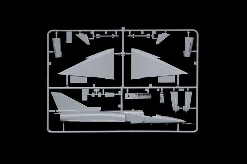 Italeri 01408, 1408 : Maquette d'avion : KFIR-C2-C7 - 1:72