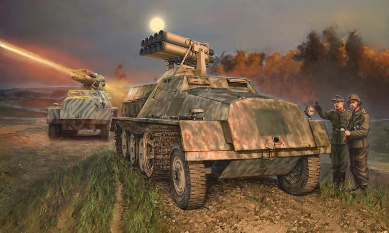 1/35 Panzerwerfer 42 w/sWS 15cm Nebelwerfer German Rocket Launcher