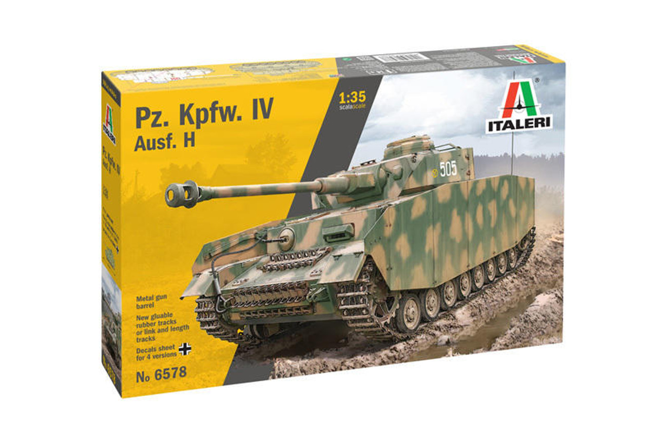 Pz.Kpfw.IV Ausf.H 1/35モデルキット 1/35 Tamiya Pz.Kpfw. Iv Ausf.H Early Plastic Model Kit