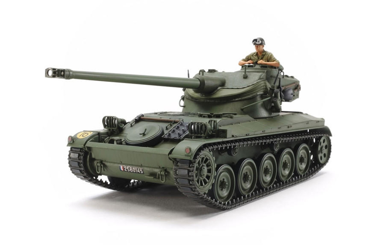 TAM35349 1/35 Tamiya French Light Tank AMX-13 Plastic Model Kit MMD Squadron