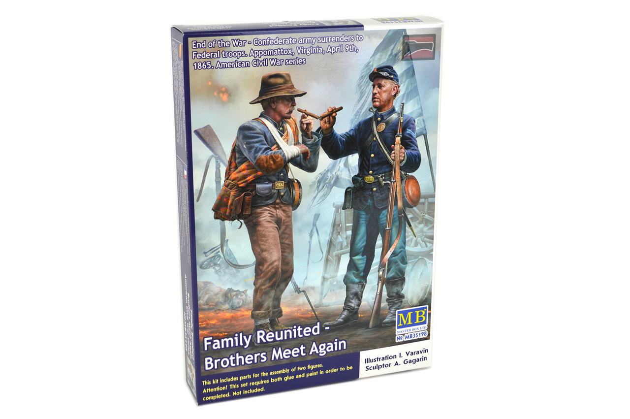 (未使用･未開封品)Definitive Civil War Collection 1/35 Master Box Family Reunited American Civil War End of the War
