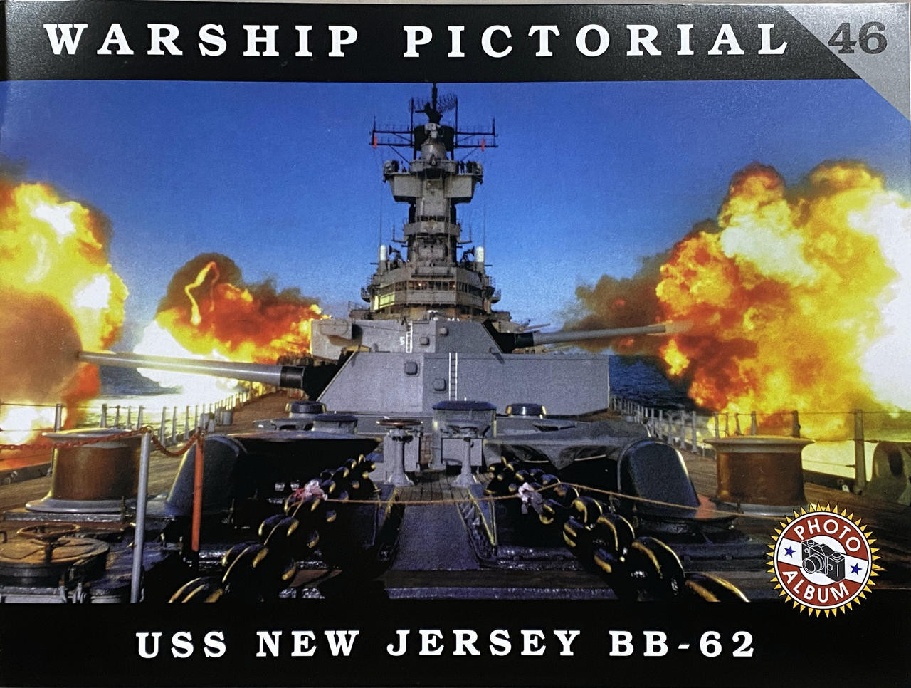 CWP46 - Classic Warships Pictorial USS New Jersey BB-62 - Squadron.com