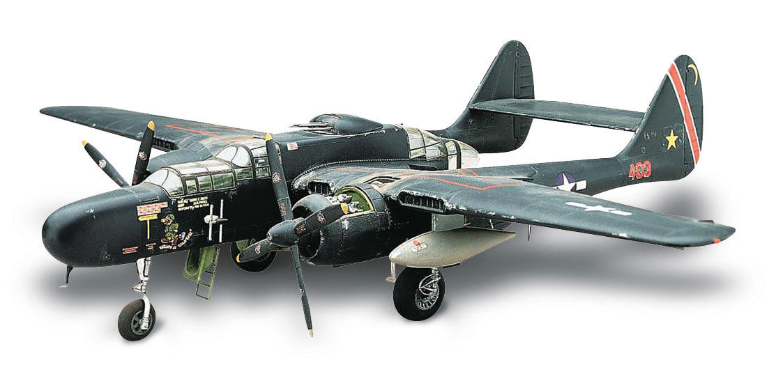 Revell 社製　P-61 ブラック　ウィドゥ　1/48 プラモデル　超レア rmx7546-148-revell-p-61-black-
