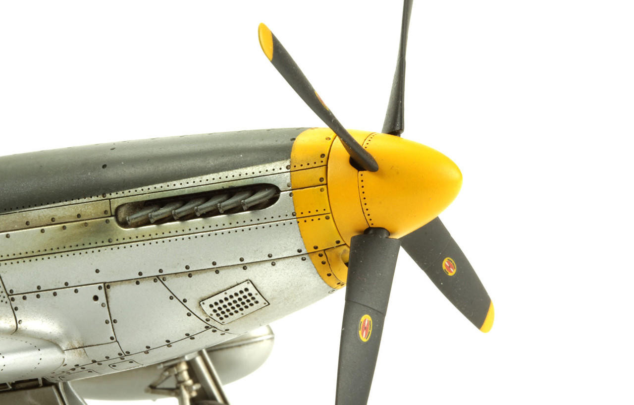 MENLS9 1/48 Meng P51D Mustang Yellow Nose Fighter MMD Squadron