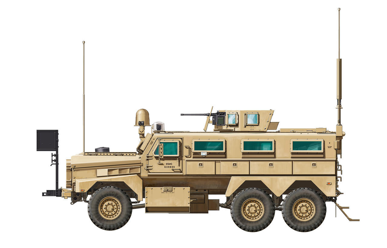 1/35 Meng US Cougar 6x6 MRAP Vehicle