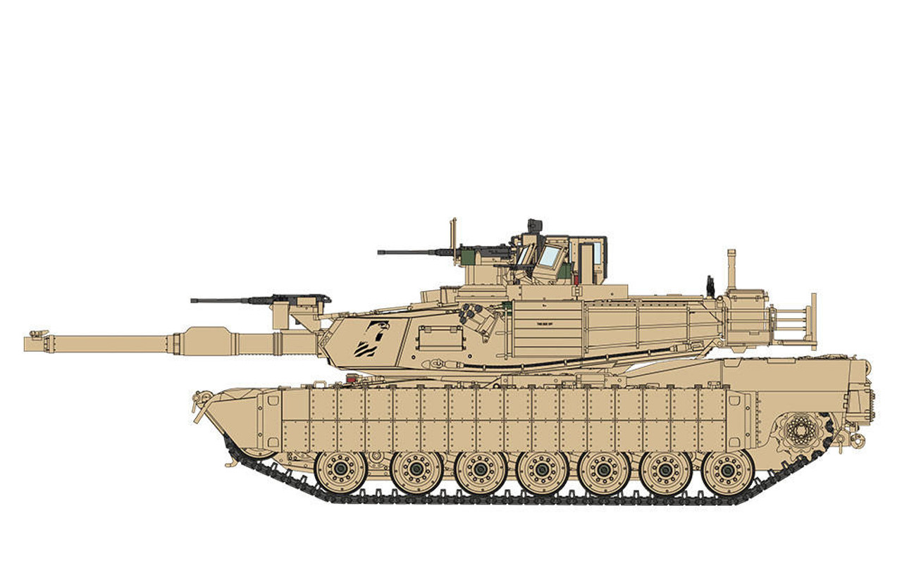 abrams battle tank