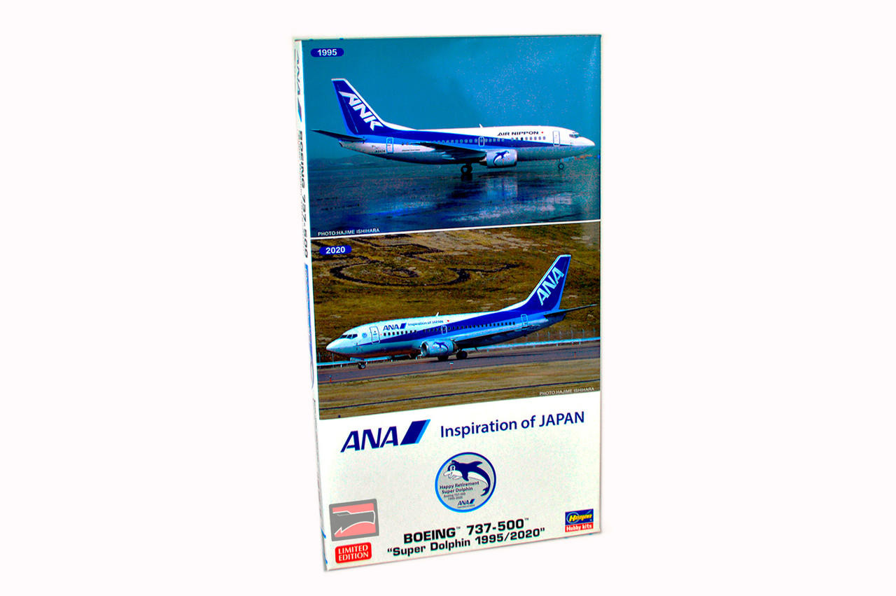 1/200 Hasegawa B737-500 ANA Super Dolphin - FreeTimeHobbies.com