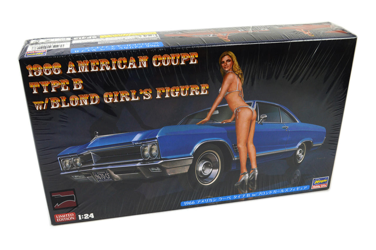 HSG52213 1/24 Hasegawa 1966 Buick Wildcat American Coupe Type B and Girl Figure MMD Squadron