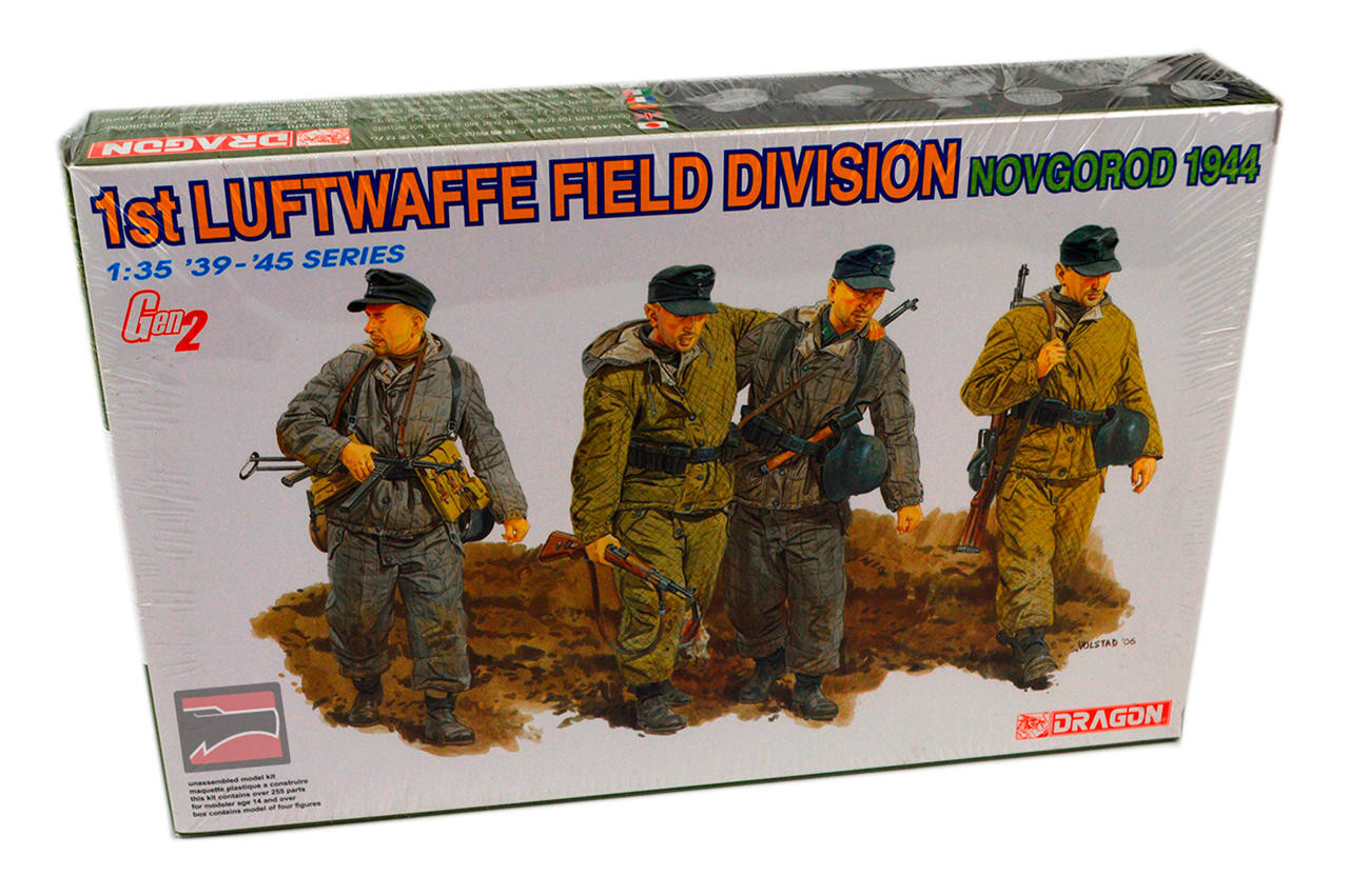 1/35 Dragon 1st Luftwaffe Field Division Novgorod 1944 Figure Set