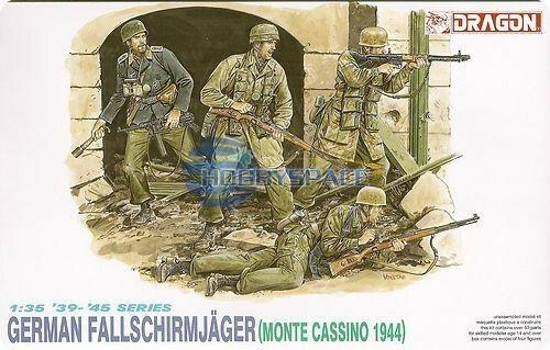 1/35 Scale Figures Dragon 3rd Fallschirmjager Division (Ardennes