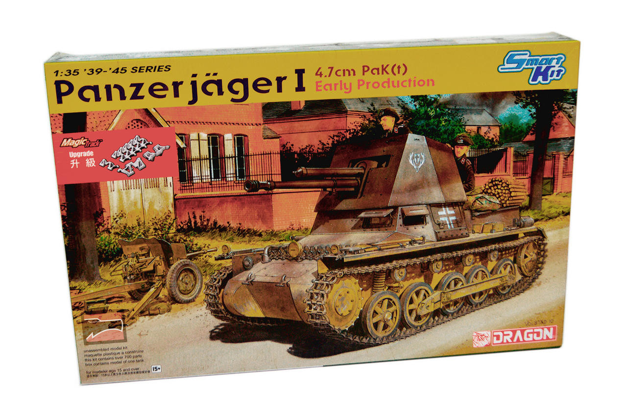 DML6258 1/35 Dragon PANZERJAGER I 4.7cm PaKt Early Production MMD Squadron