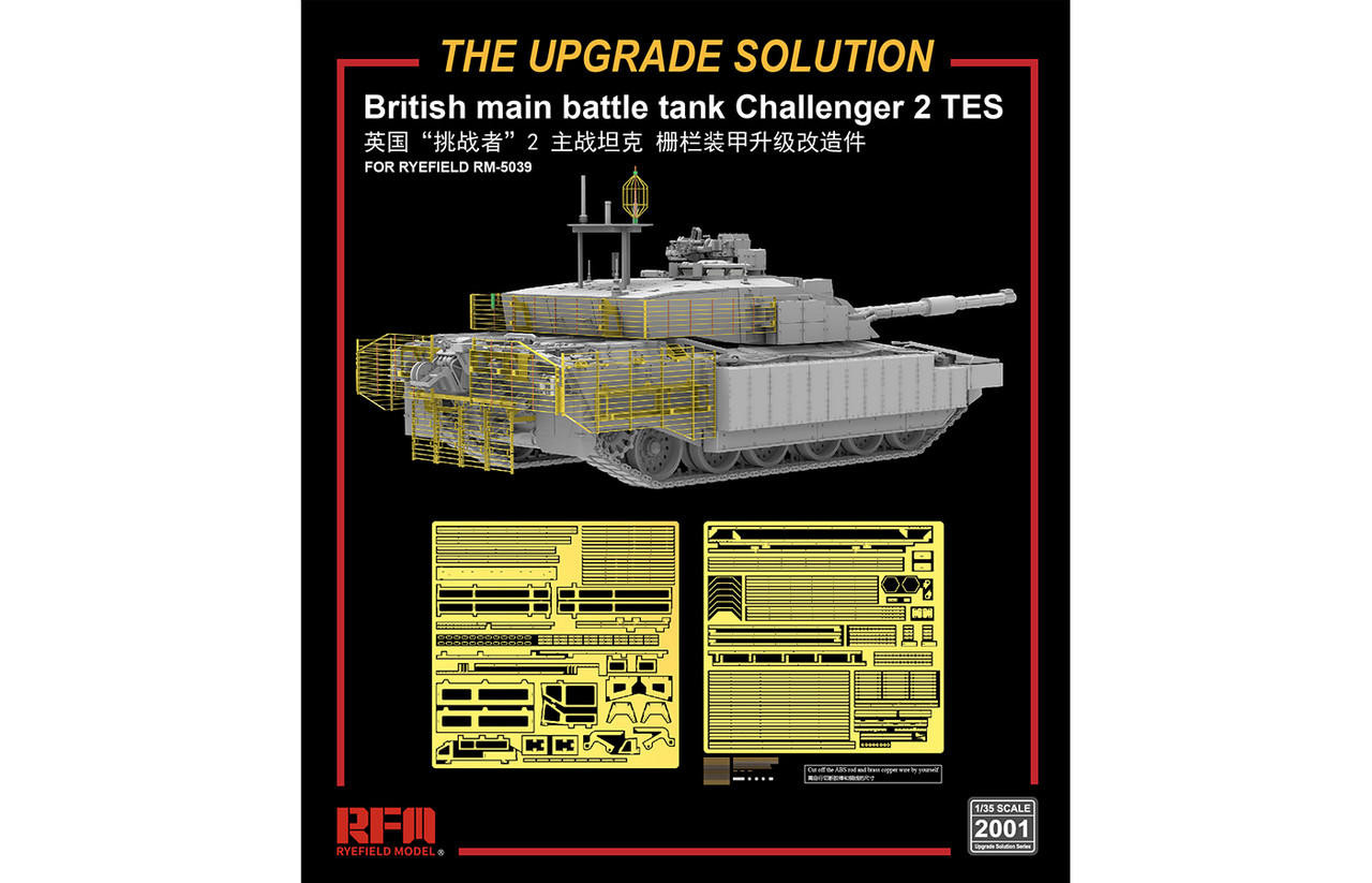 1/35 Ryefield Model British Main Battle Tank Challenger 2 TES