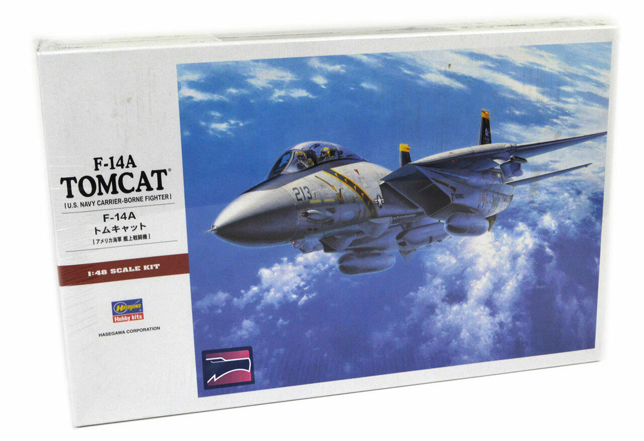 熱い販売1/48 ハセガワ F-14A トムキャット 完成品