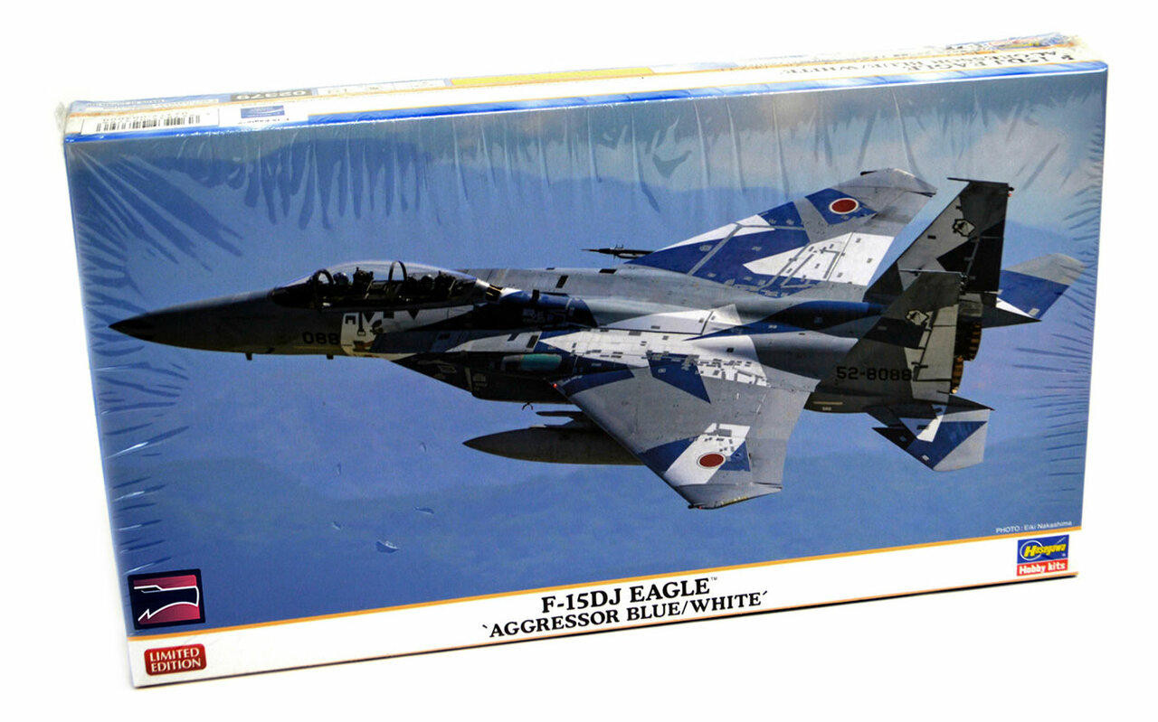 1/72 Hasegawa F-15DJ Eagle Aggressor Blue/White - 航空機