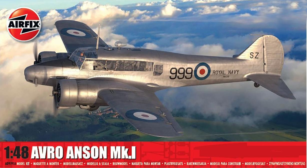 Airfix 1/48 Avro Anson Mk.I オプションセット aira09191a-148-avro-anson-mk-i