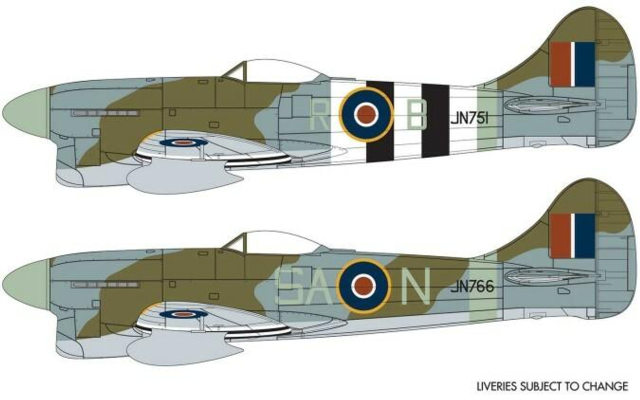 AIR2109 1/72 Hawker Tempest Mk V Fighter MMD Squadron