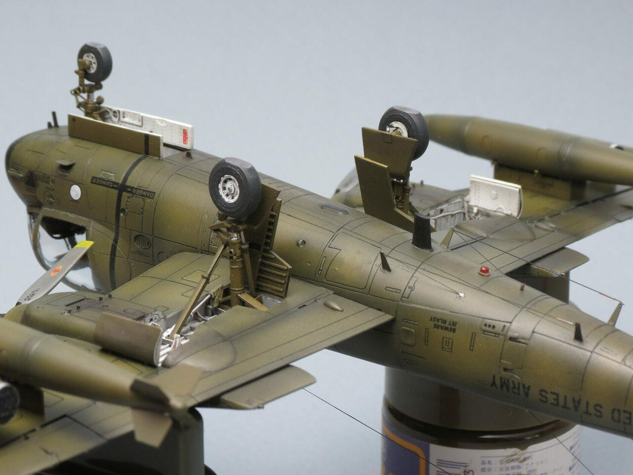 1/72 Clear Prop OV1A/JOV1A Mohawk US Army Aircraft 