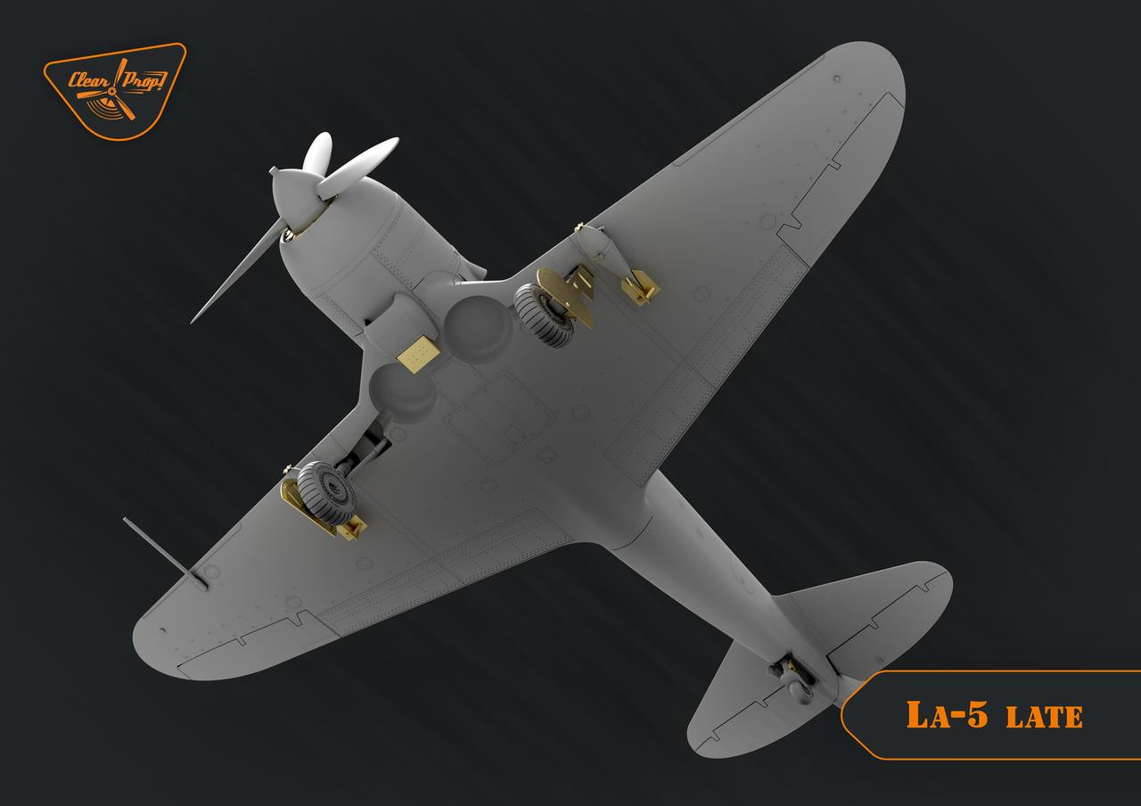 1/72 Clear Prop La5 Late Version Advanced Kit
