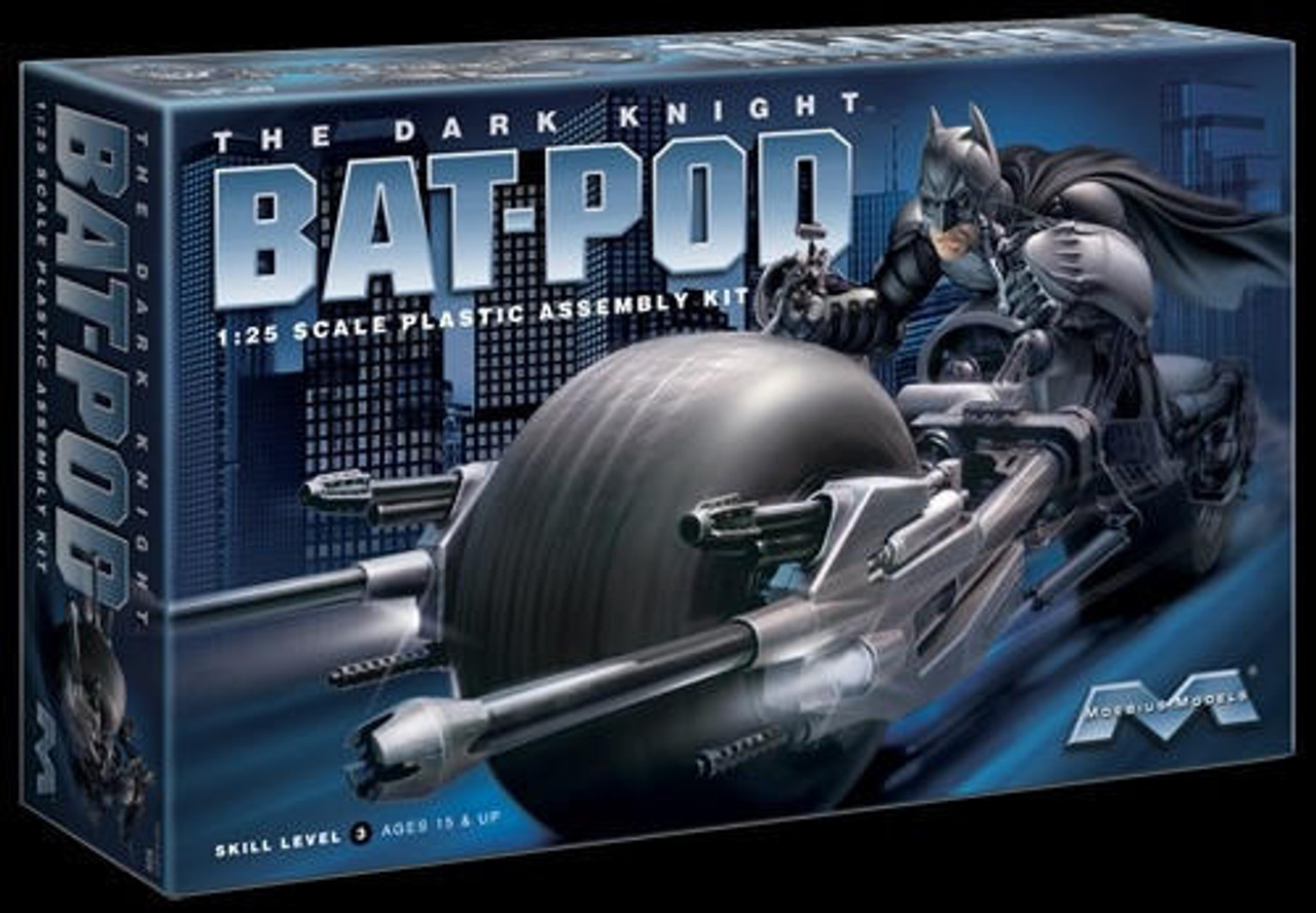 1/25 Moebius Batman vs Superman Dawn of Justice Batwing w/Interior Plastic  Model Kit 