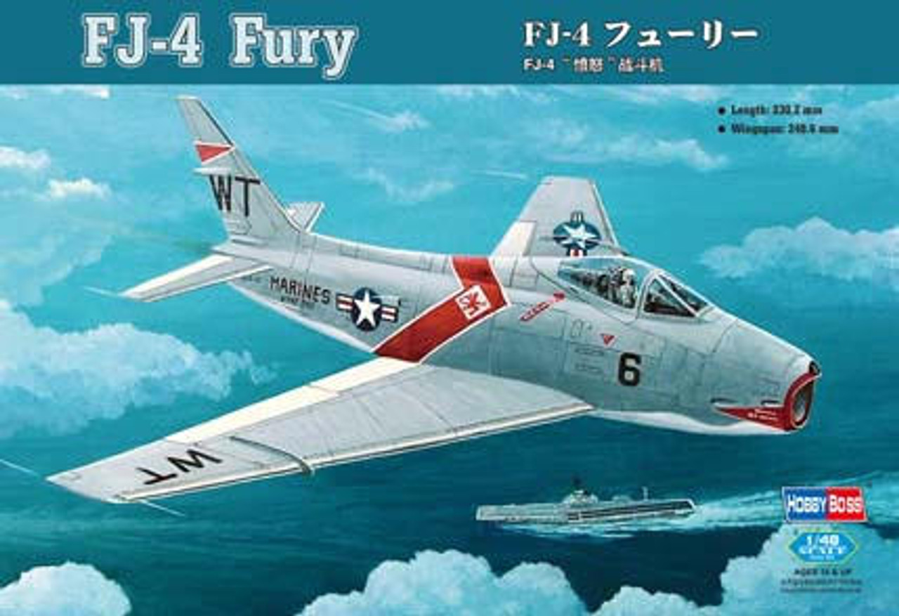 1/48 Hobby Boss FJ-4 Fury - HY80312 - Squadron.com