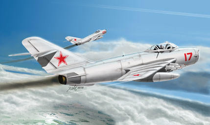 1/48 Hobby Boss MiG-17 PFU Fresco E HY80337 - Main Image