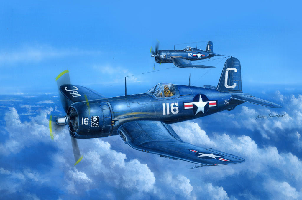 Warairuページ1/4 1/48 Hobby Boss F4U-4 Corsair Early Version - HY80386 - Squadron.com