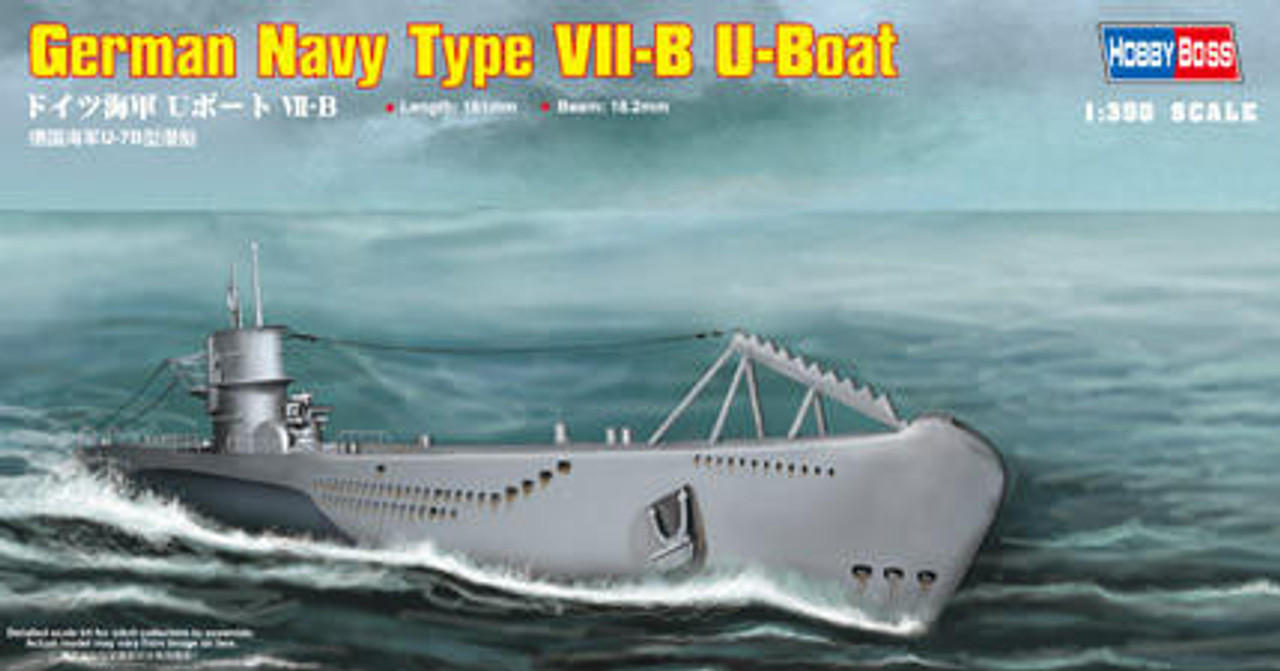 1/350 Hobby Boss Type VIIB U-Boat - HY83504