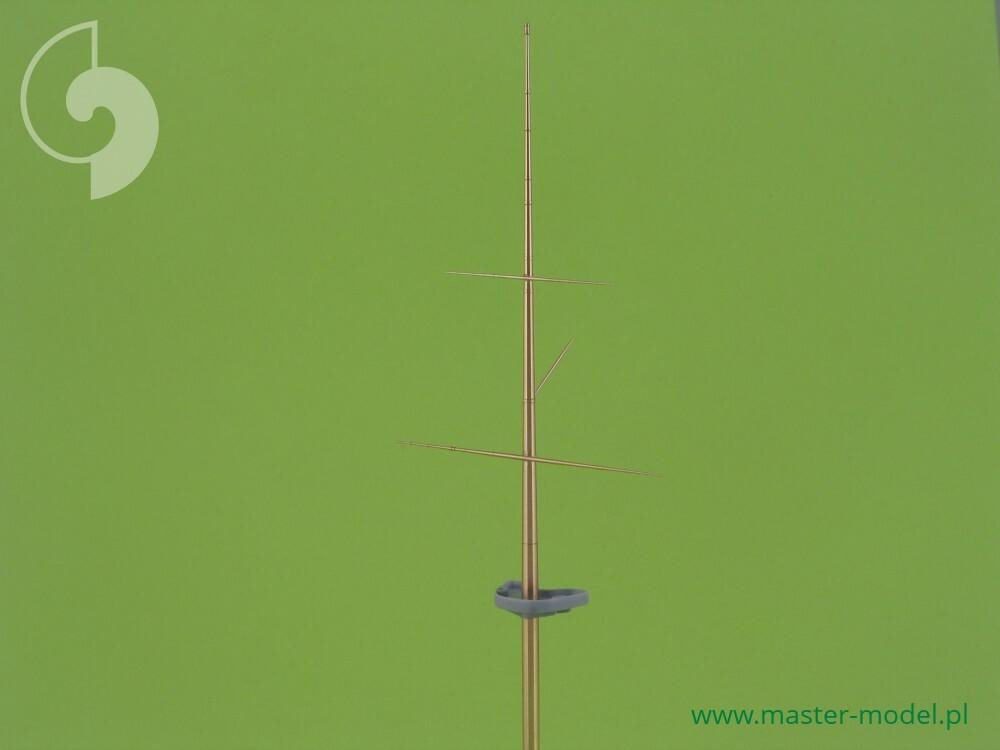 1/350 Master Model Russian cruiser Varyag (1899) masts and yards set