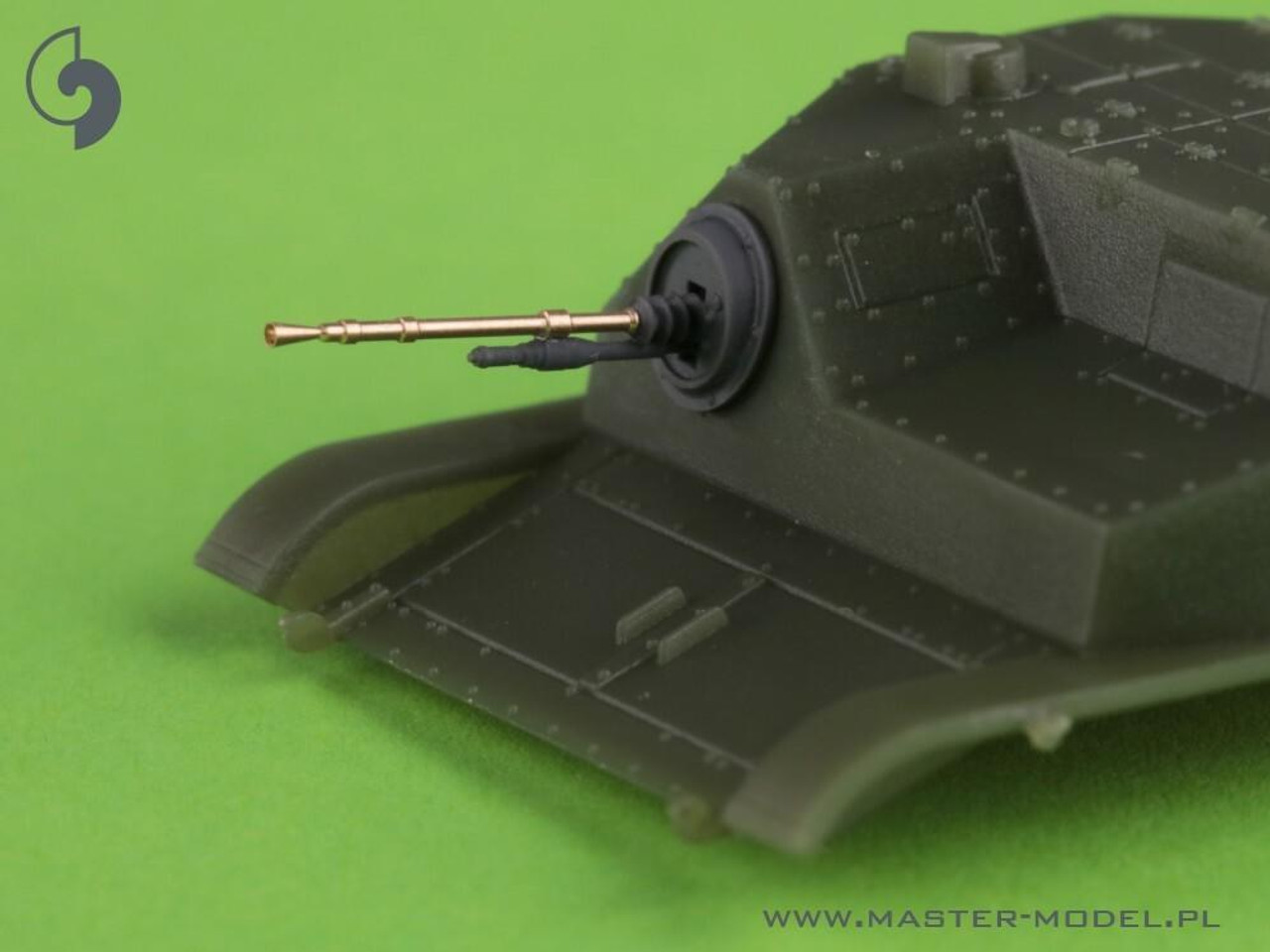 MAS-GM-72-009 1/72 Master Model Polish tankette TKS - Hotchkiss wz.25 with mount resin and turned parts MMD Squadron