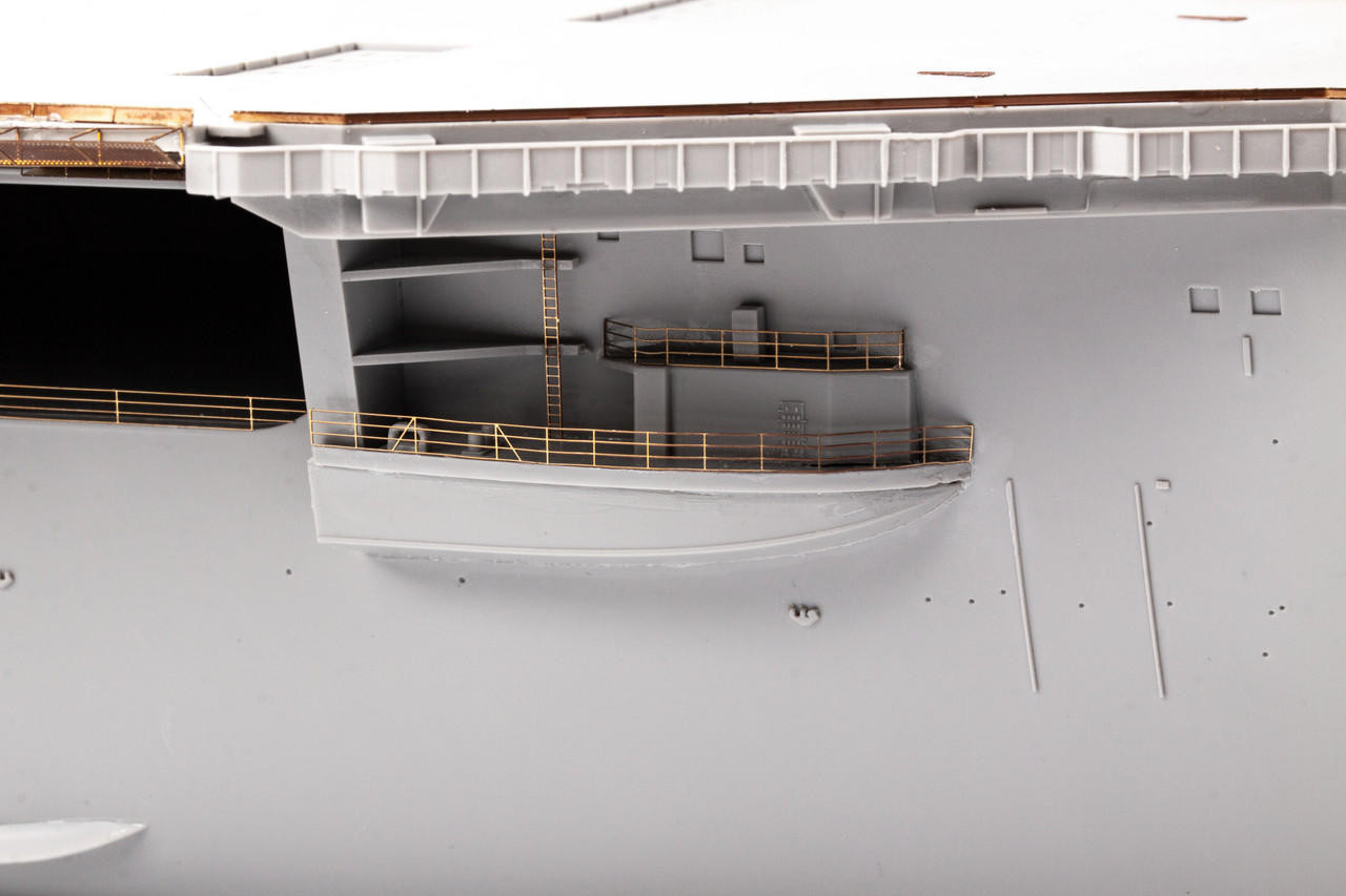 EDU53283 1/350 Eduard USS Constellation CV64 Part 3 Railings and Safety Nets for Trumpeter MMD Squadron