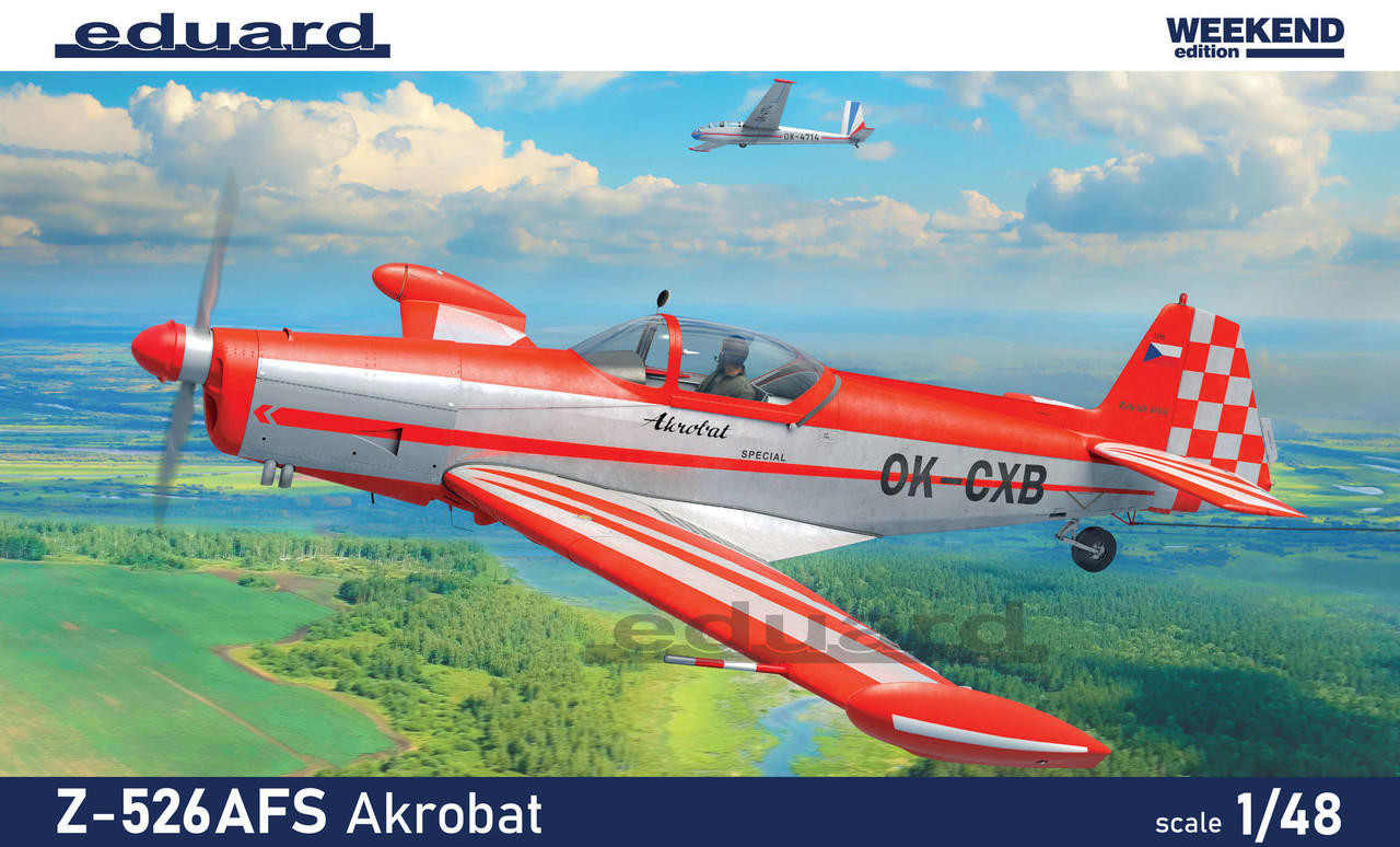 1/48 Z526AFS Akrobat Czech Aircraft (Plastic Kit) - Squadron.com