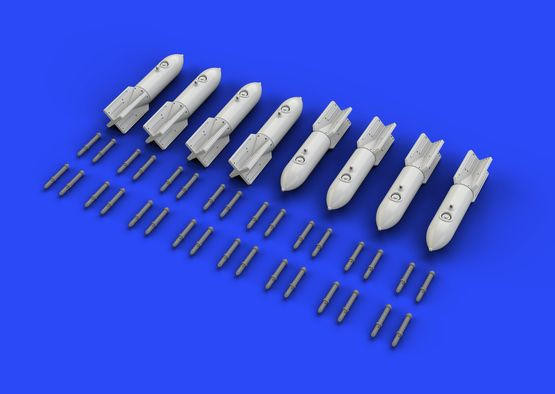Custom Ww2 Bomb Decal 1/72 Eduard WWII SC50 German Bombs (Decals & Resin) - Squadron.com
