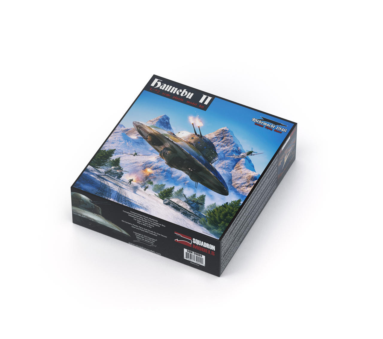 1/72 Squadron Models Haunebu II German Flying Saucer UFO