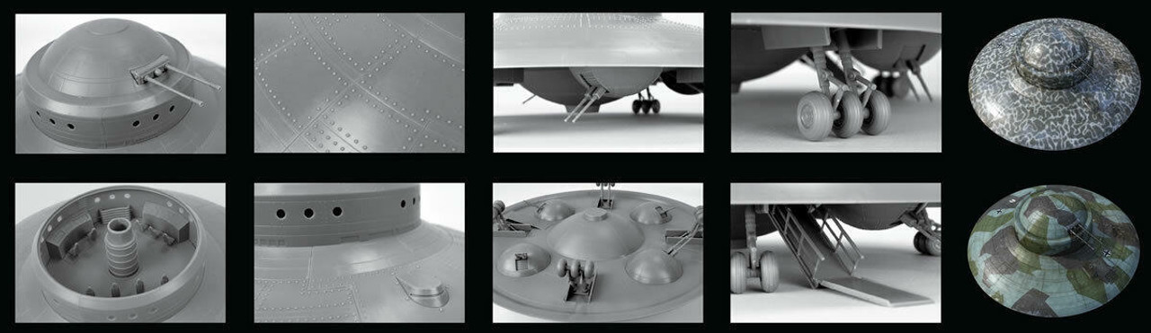 1/72 Squadron Models Haunebu II German Flying Saucer UFO