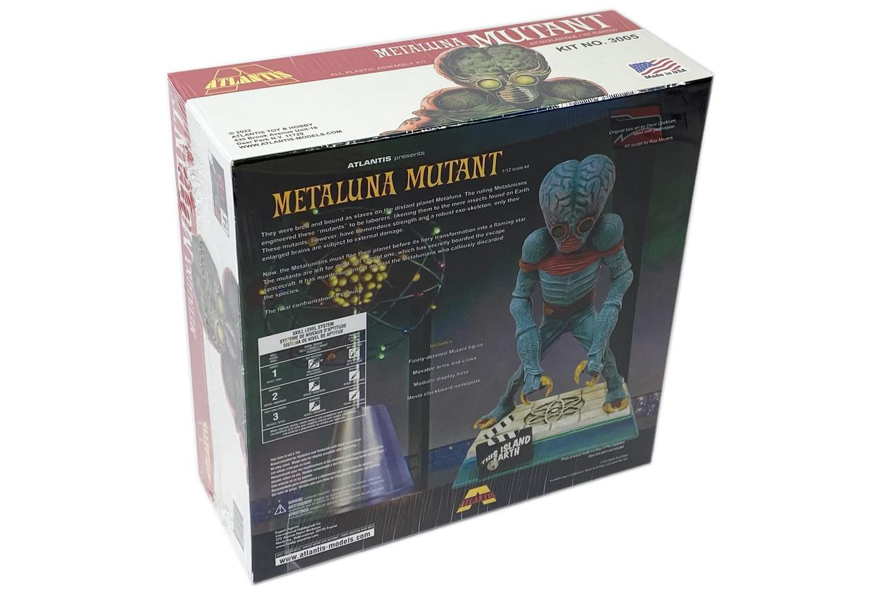 1/12 Atlantis Metaluna Mutant Monster Plastic Model Kit