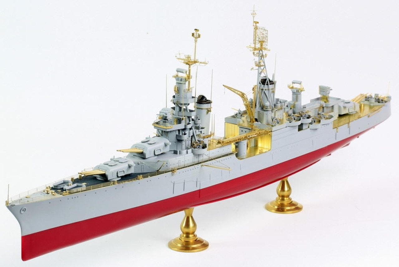 1/350 Pontos Model USS CA-35 Indianapolis 1945 Detail up set for Academy  Advanced