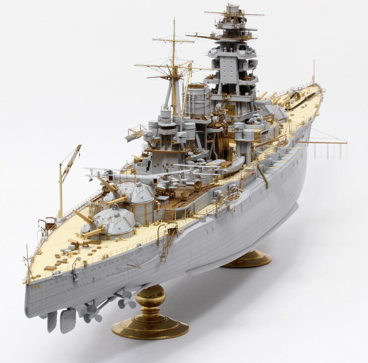 売り半額フライホーク FH350070 1/350 WWII 日本海軍 重巡洋艦 妙高用スーパーセット アオシマ 044230 日本