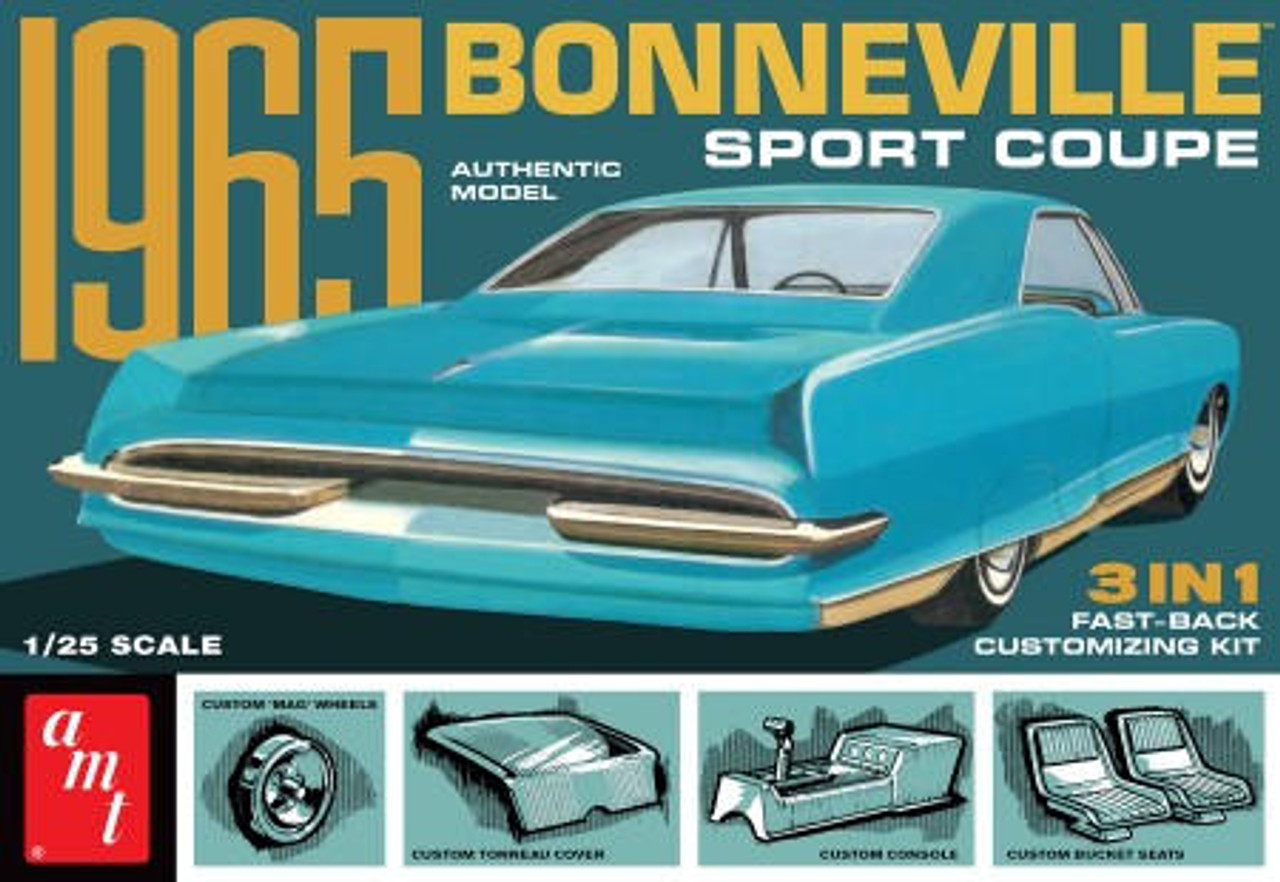 1/25 AMT 1965 Pontiac Bonneville Sport Coupe (3 in 1