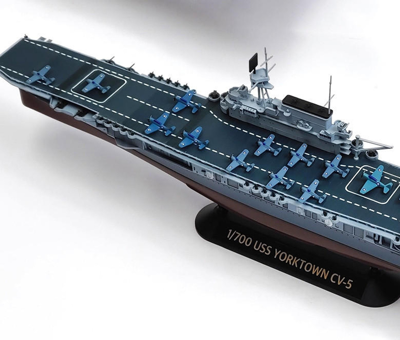 1/700 Academy USS Yorktown CV5 Aircraft Carrier Plastic Model Kit