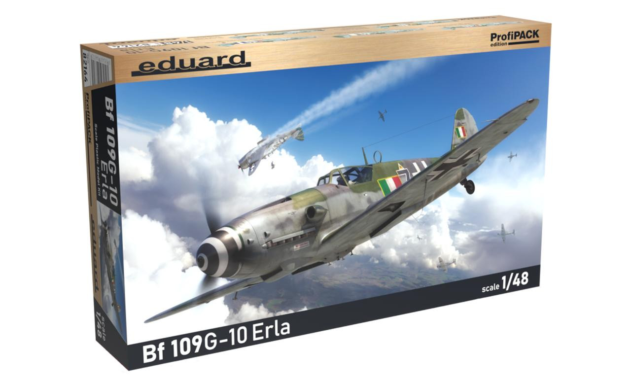 EDU82164 1/48 Eduard Bf 109G-10 Erla Plastic Model Kit MMD Squadron