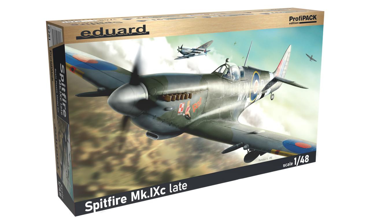 1/48 Eduard Spitfire Mk. IXc late version Plastic Model Kit