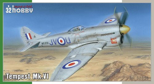 その他 32Hobby Tempest Mk.VI 1/32 1/32 Special Hobby Tempest Mk.VI Plastic Model Kit - Squadron.com