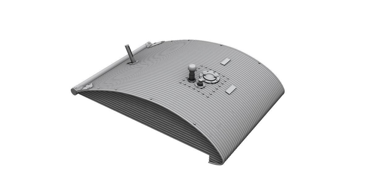 1/32 CMK DH.82 Tiger Moth Wing Tank Correction Set (ICM kit) Resin