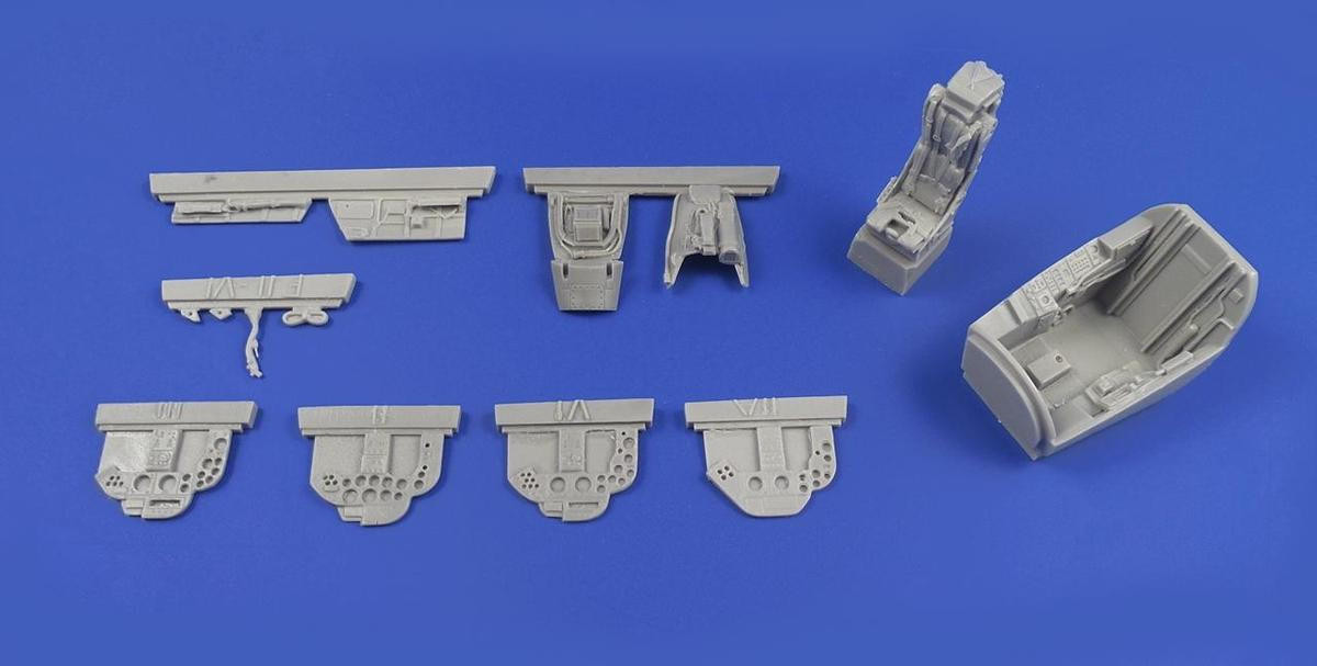 1/48 CMK BAC Lightning F2/F2A/F3/F6 Cockpit Set for Eduard/Airfix